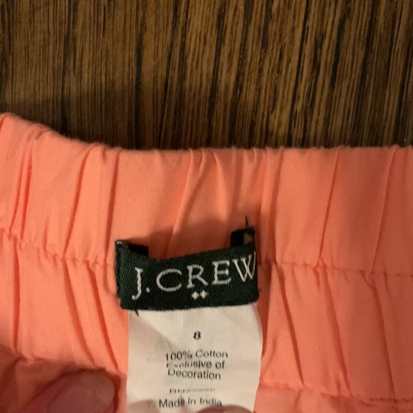 J Crew Mini Skirt Coral - Picture 2 of 3